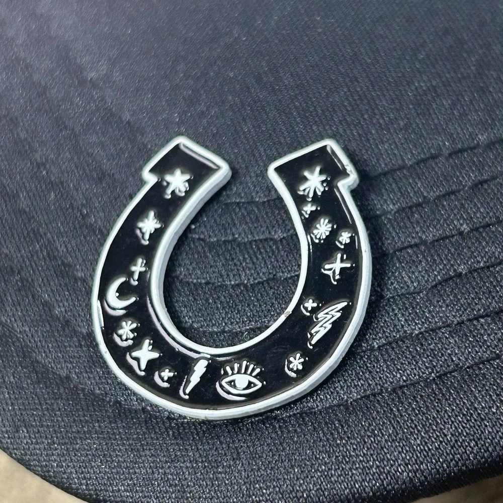 Embellished Cowgirl Trucker Hat Snapback Darlin‎ Beaded Horseshoe Patches
